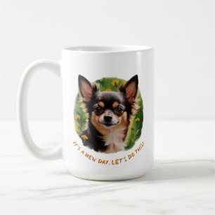 Mug de Chihuahua gaie pour des matins brillants