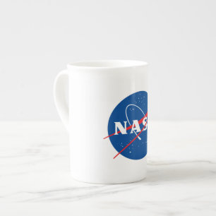 Mug de Chine osseuse conique de la NASA (10 oz.)
