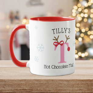 Mug de Chocolat Chaud Personnalisé pour Filles ave