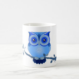 Mug de Chouette bleue