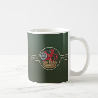 Mug De cible de chemins de fer crête britannique de