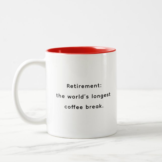 Mug de citations drôles et inspirantes pour la ret (Gauche)