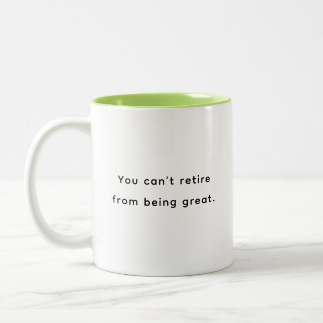 Mug de citations drôles et inspirantes pour la ret (Gauche)