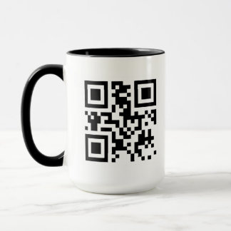 Mug de code QR personnalisé
