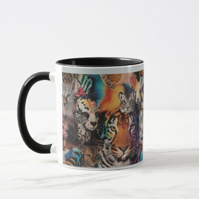 Mug de combo Posters de animaux écotiques - Vibran (Gauche)