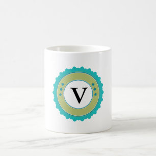 Mug de concepteur monogramme