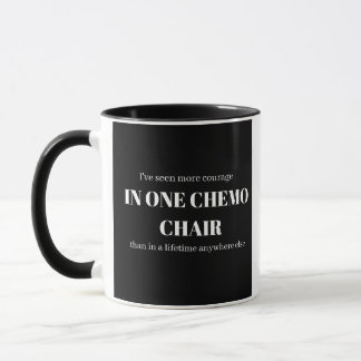 Mug de courage pour infirmière en oncologie Inspir