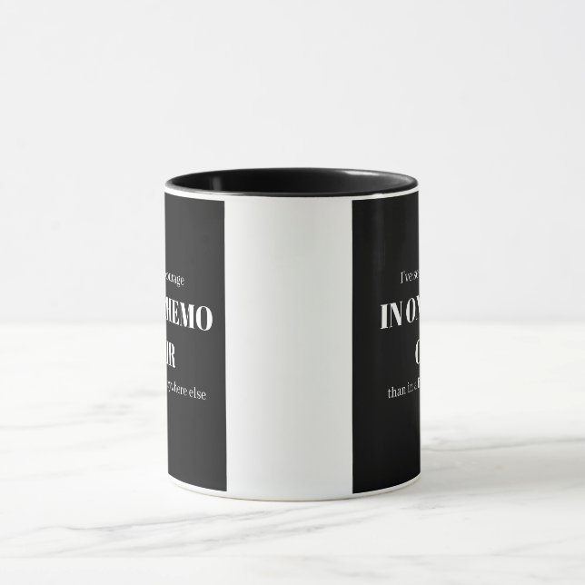 Mug de courage pour infirmière en oncologie Inspir (Centre)