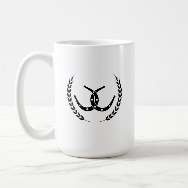 Mug de course de chevaux (Gauche)
