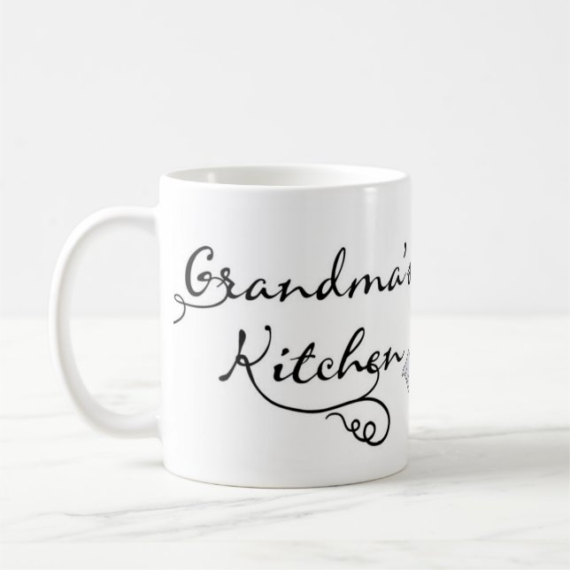 Mug de cuisine de grand-mère (Gauche)
