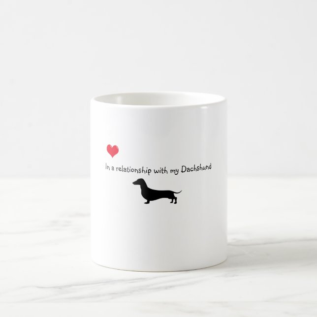 Mug de Dachshund humoristique (Centre)