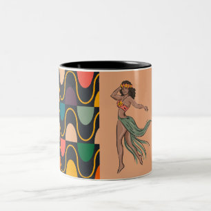 Mug de danse Abstraite