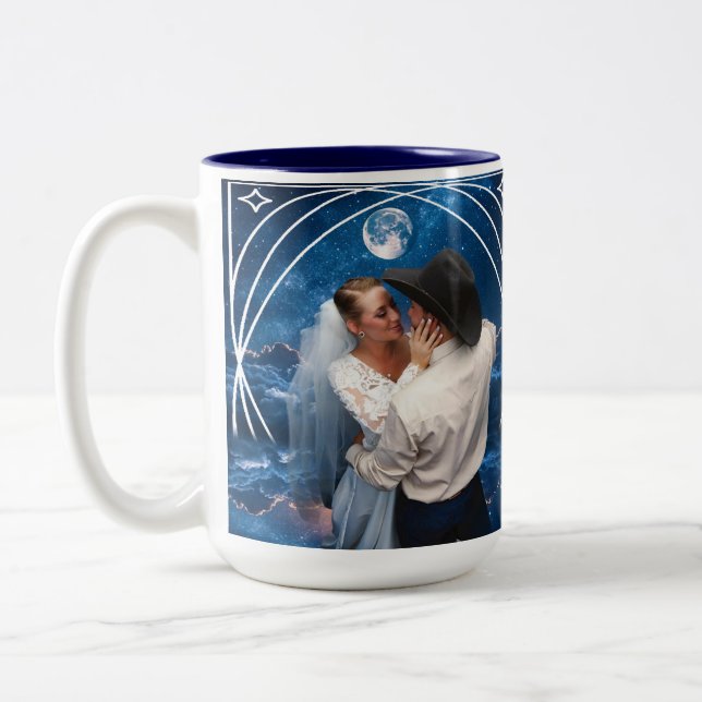 Mug de danse mariée romantique et groom - cadeau M (Gauche)