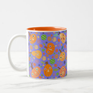 Mug de défilé violet Citrouille