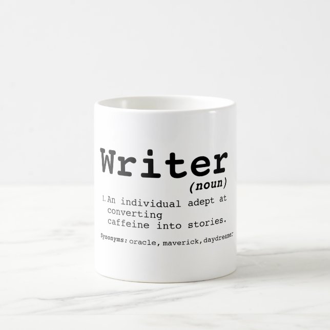Mug de définition de l'auteur (Centre)