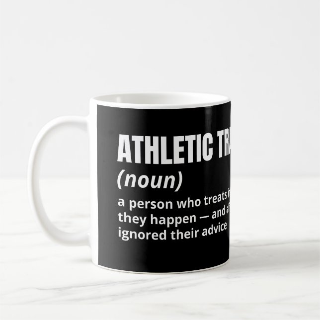 Mug de définition de l'instructeur de gym - Entraî (Gauche)