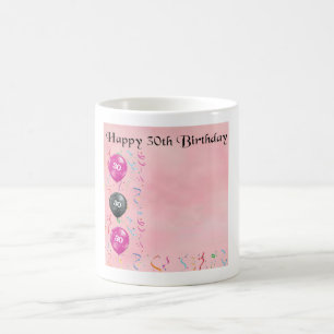 Mug de design personnalisé pour le 30e anniversai