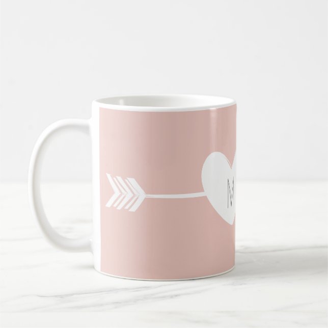 Mug de deux coeurs (Gauche)