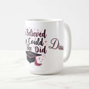 Mug de diplôme inspirationnel