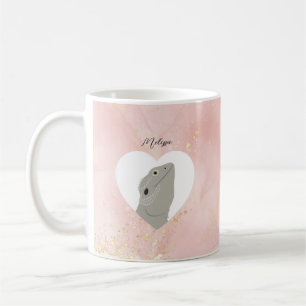 Mug de dragon à poils