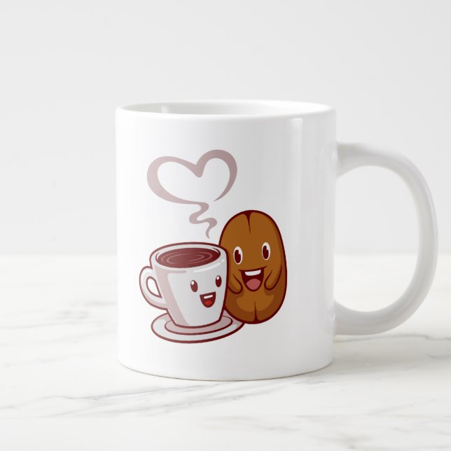 Mug de duo unique et joyeuse (Droite)
