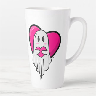Mug de fantôme d'amour éffrayant