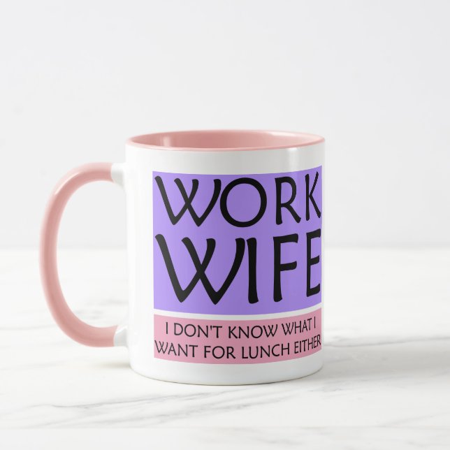 Mug de femme au travail (Gauche)