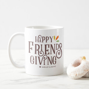 Mug De fête heureux d'automne de Friendsgiving