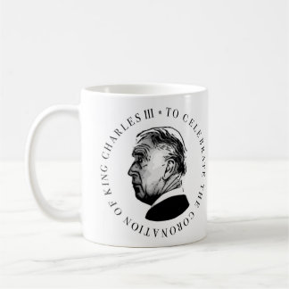 Mug de fête pour le roi du couronnement Charles II