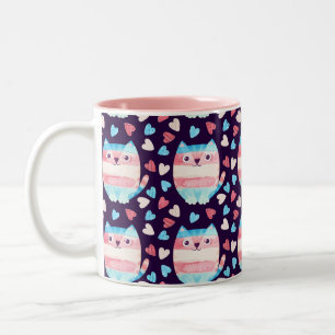 Mug de fierté transgenre de chat
