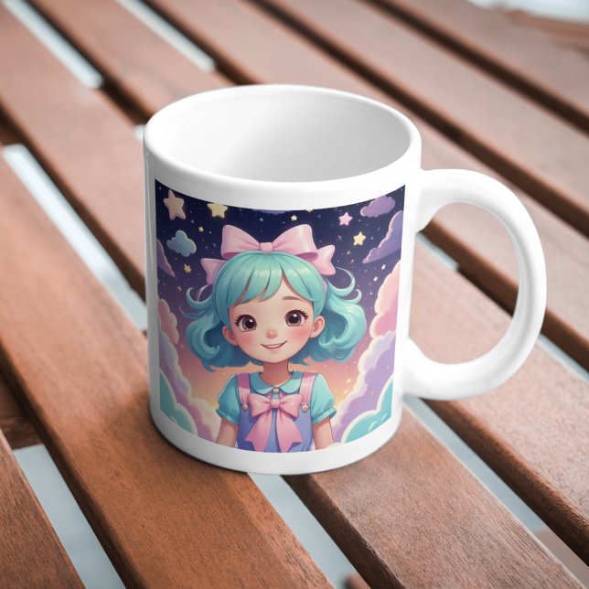 Mug de fille magique et rêveuse - mignonne Pastel  (Créateur téléchargé)