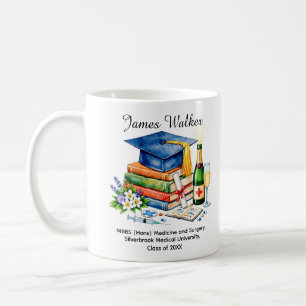 Mug de fin d'études pour la réussite d'un diplômé