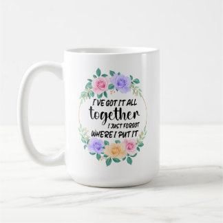 Mug de fleurs | Mug for Women | Un cadeau pour ell