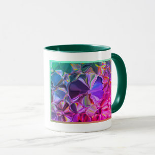 Mug de fleurs soyeux