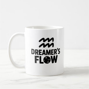 Mug de flux de Dreamer - Aquarius Zodiac Cup
