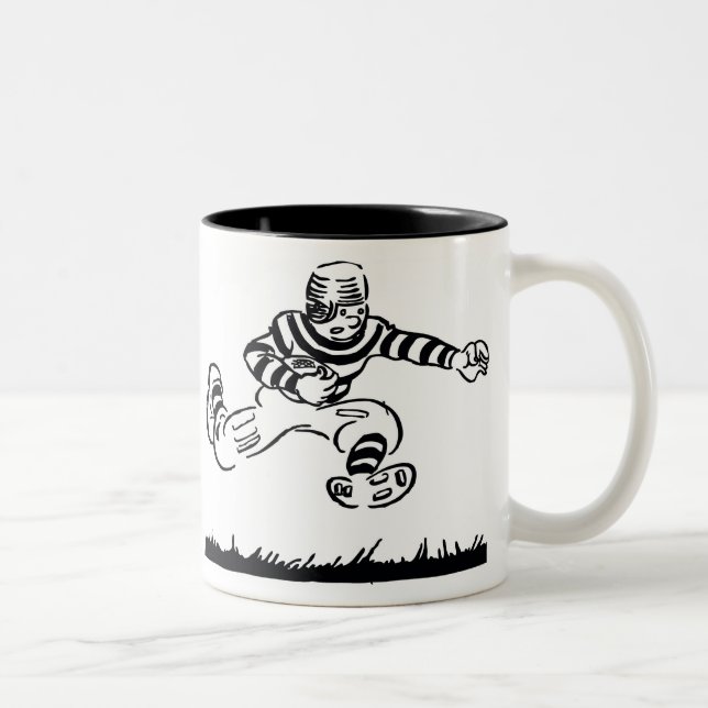 Mug de football rétro (Droit)