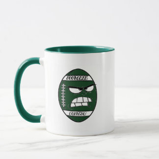 Mug de football vert foncé pour votre frère