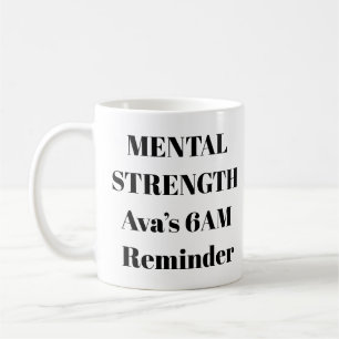 Mug de force mentale - Boost personnalisé le matin
