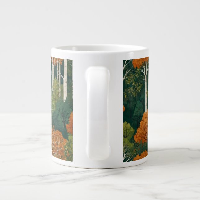 Mug de forêt automnale - Le cadeau parfait pour l' (Dos)