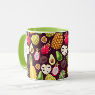 Mug de fruits tropicaux