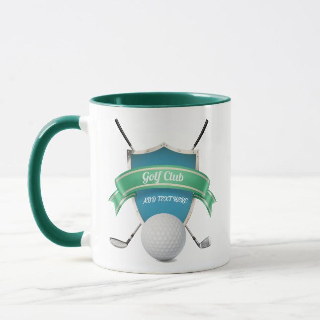 Mug de golf Combo personnalisé (Gauche)