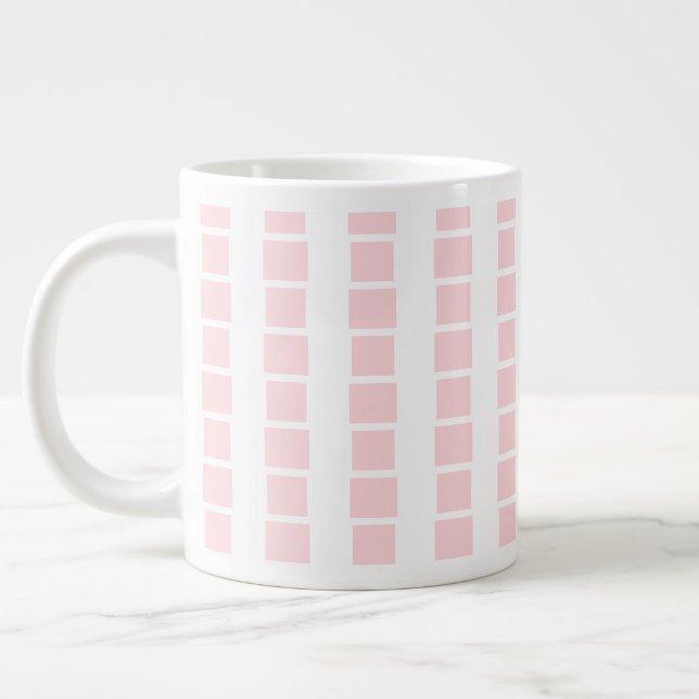 Mug de golfeurs, le golf est ma vie ! Rose Blanc C (Gauche)