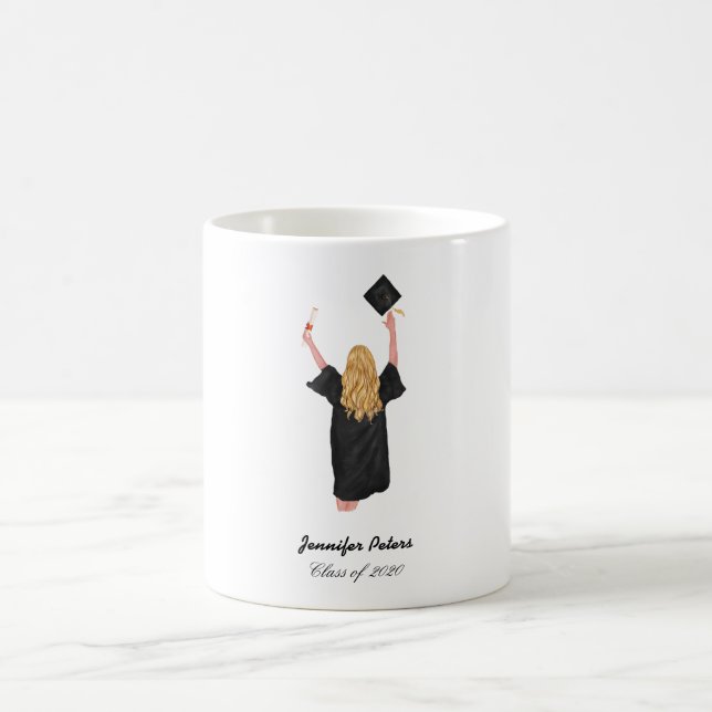 Mug de graduation personnalisée - Classe de 2020 (Centre)