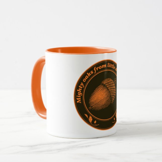 Mug De grands chênes de petites glaces poussent (Devant gauche)