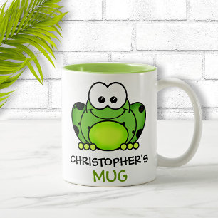 Mug de grenouille personnalisée
