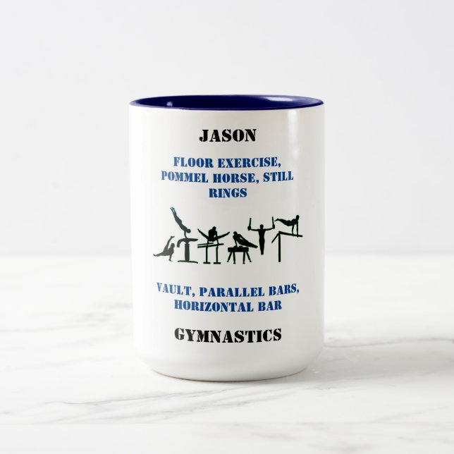 Mug de gymnastique masculine (Centre)