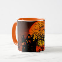 Mug de Halloween Maison Hantée Épouvantable