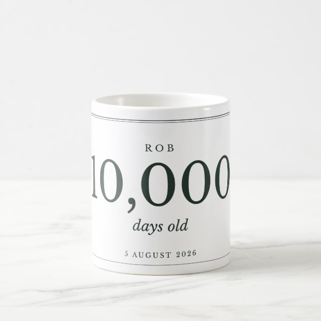 Mug de jalons personnalisés (Centre)