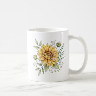 Mug de jardin en aquarelle Abeille chérie Tourneso