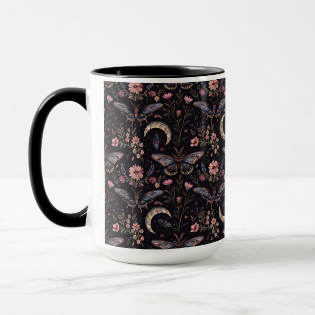 Mug de jardin nocturne mystique (Gauche)